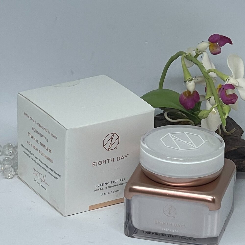 Eighth Day Luxe Moisturizer w/ Active Placental Matrix - 1.7 fl oz - New in Box